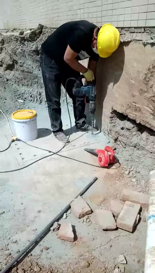 宁波新旧混凝土植筋连接加固